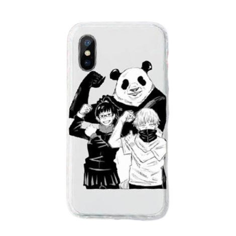 Transparent iPhone Case- Jujutsu Kaisen Merch