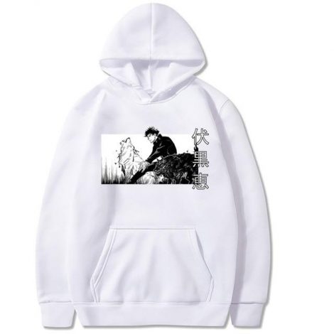 Megumi Hoodie Black- Jujutsu Kaisen Merch