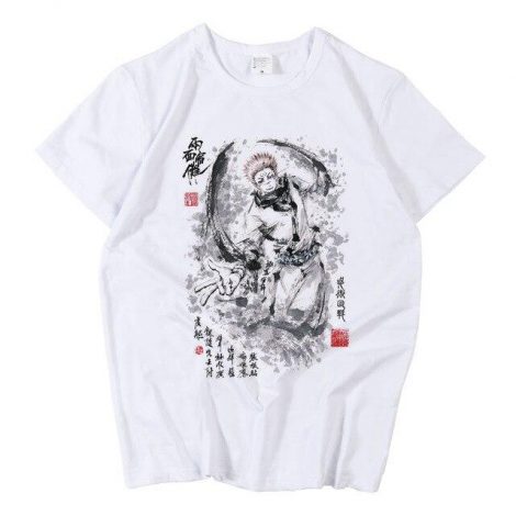 Manga Style T-Shirt- Jujutsu Kaisen Merch