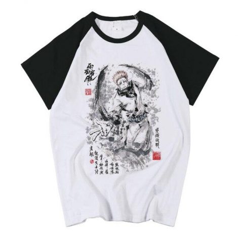 Bicolor JJK T-Shirt- Jujutsu Kaisen Merch