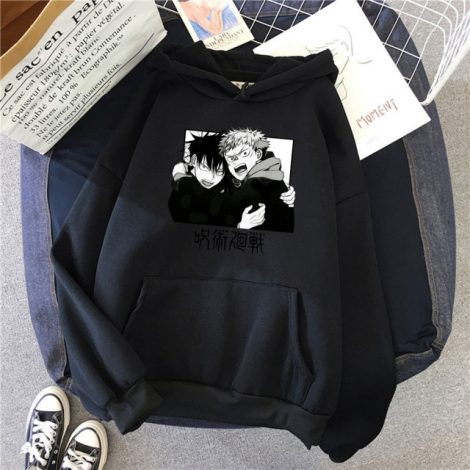 jujutsu kaisen Comics Gojou Satoru Print Hoodies Japan Harajuku style Clothing Winter Casual Hoody Fashion Cartoons 11.jpg 640x640 11 - Jujutsu Kaisen Store