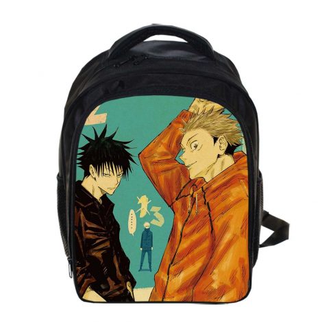 13-Inch-Jujutsu-Kaisen-Yuji-Itadori-Kids-Backpack-Kindergarten-School-Bag-Children-Printing-Backpack-Girls-Boys