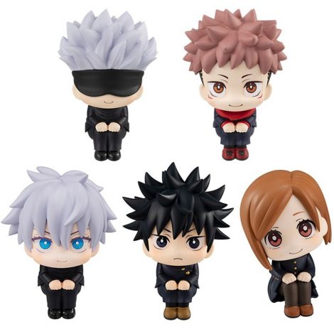 10cm Anime Jujutsu Kaisen Figure Itadori Yuji Gojo Satori Fushiguro Megumi Kugisaki Kawaii Toy Car Decoration 1 - Jujutsu Kaisen Store