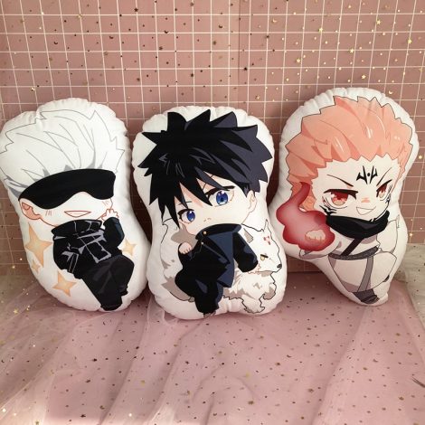 10cm-Anime-Jujutsu-Kaisen-Plush-Doll-Itadori-Yuji-Fushiguro-Megumi-Gojo-Satoru-Soft-Stuffed-Cushion-Kids