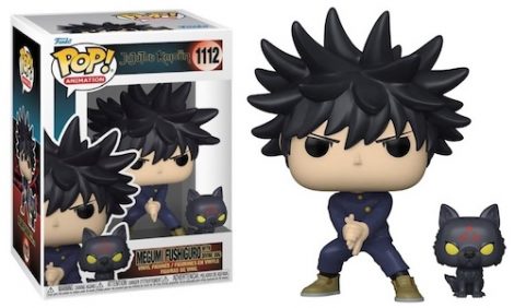 Funko Pop Jujutsu Kaisen Figures 1112 Megumi Fushiguro with Divine Dog - Jujutsu Kaisen Store