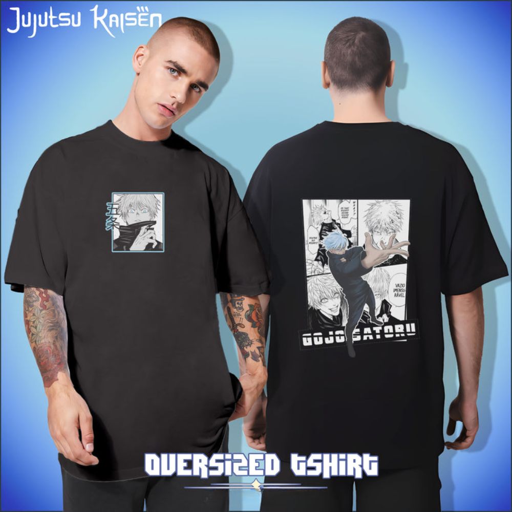Gojo Satoru Anime T shirt IP0104 2 - Jujutsu Kaisen Store