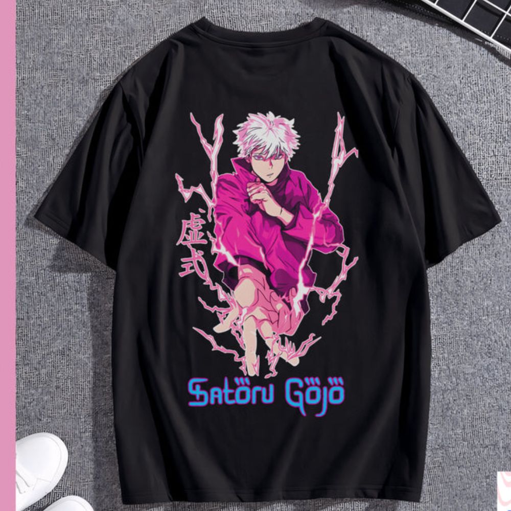 Master Sorcerer Gojo Anime T shirt IP0104 2 - Jujutsu Kaisen Store