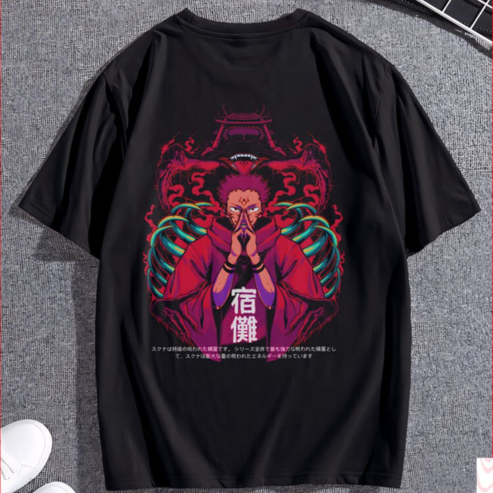 Sukuna Domain Expansion Anime T shirt IP0104 2 1 - Jujutsu Kaisen Store