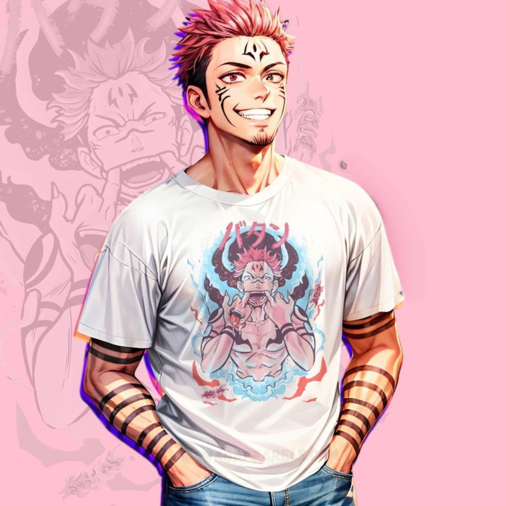 Sukuna – King of Curses Anime T-shirt IP0104