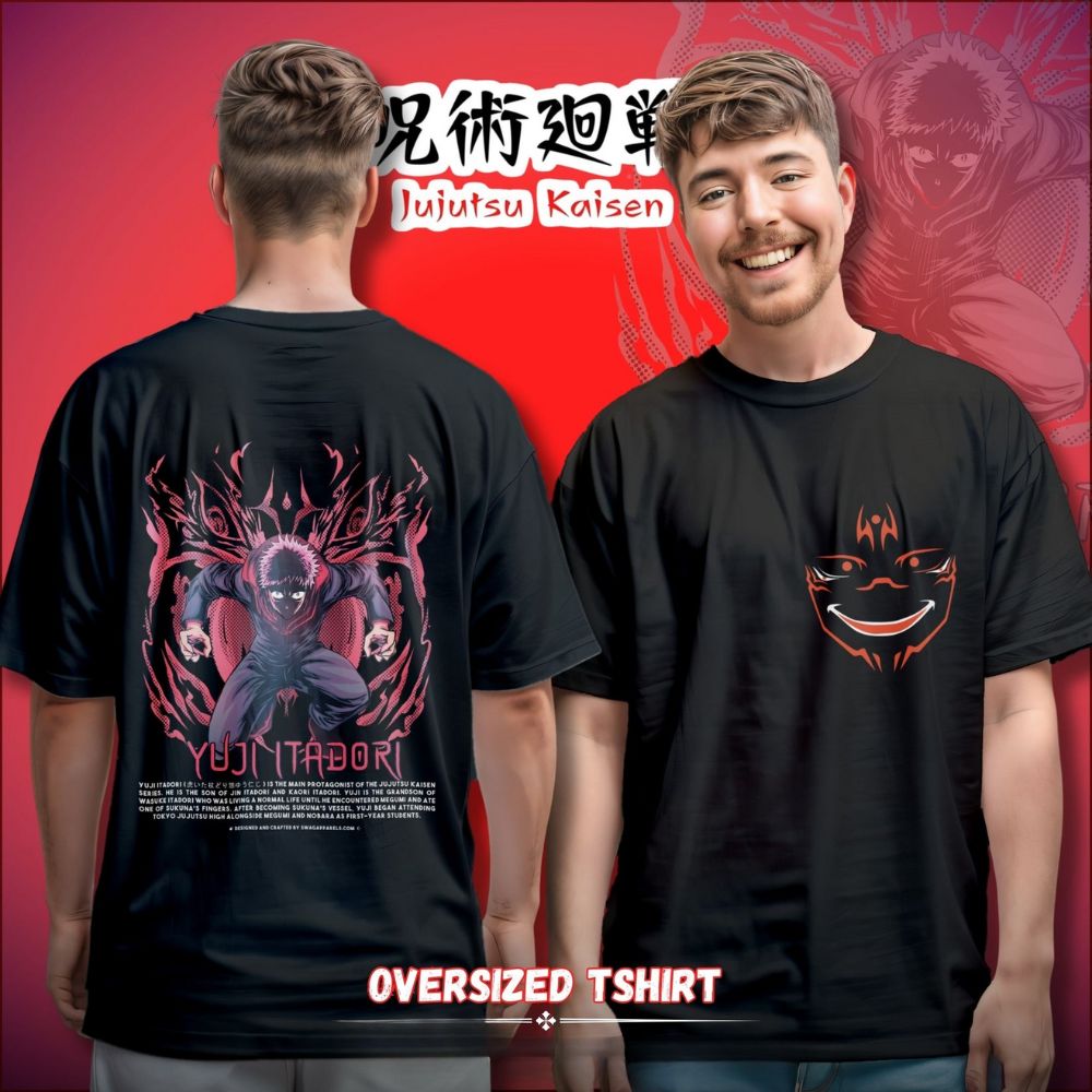 Yuji Itadori Anime T-shirt IP0104
