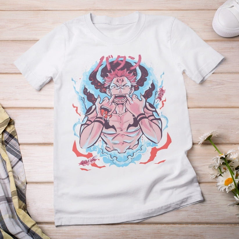 round neck t shirt mockup featuring a nice outfit m25378 r el2 - Jujutsu Kaisen Store