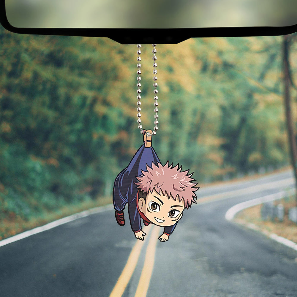yuji itadori jujutsu kaisen car ornament custom car accessories decorations cfrbd - Jujutsu Kaisen Store